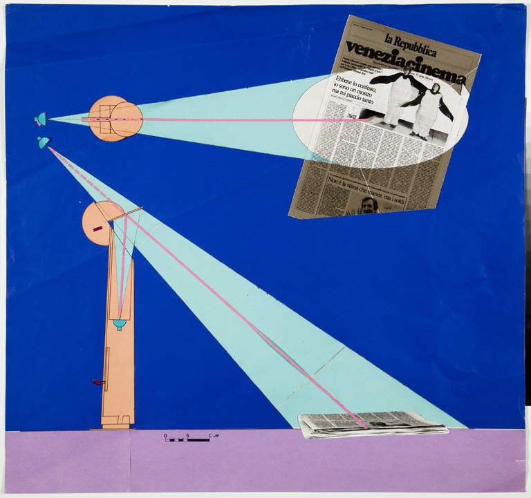 lampada da tavolo Gibigiana (disegno) di Castiglioni, Achille (ultimo quarto sec. XX)