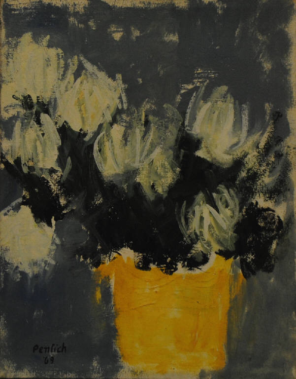 Fiori d'oro (dipinto) di Pentich, Graziana (seconda metà sec. XX)