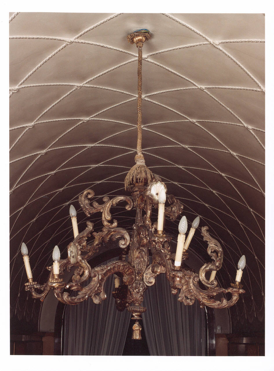 lampadario - manifattura italiana (seconda metà sec. XVIII)