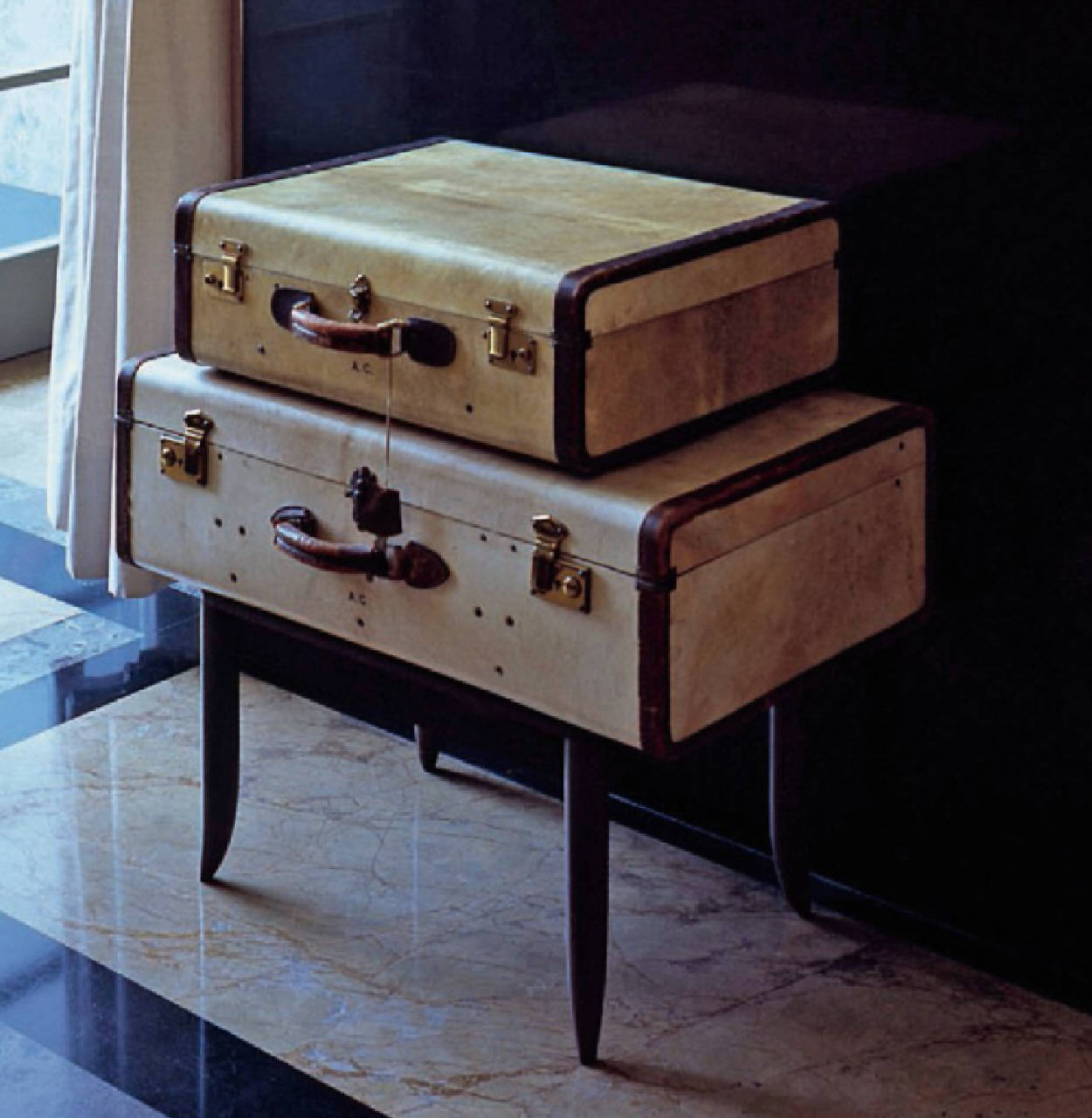 Valigia (valigia) - manifattura italiana (sec. XX)
