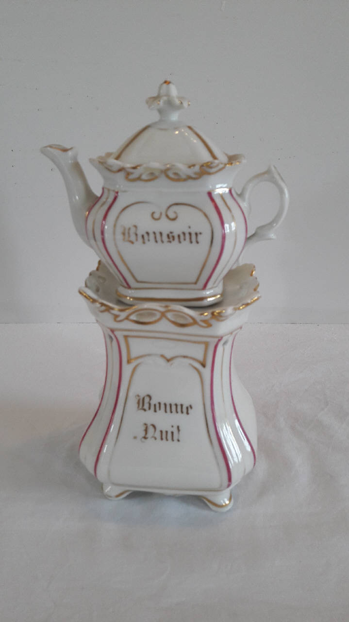 veilleuse (veilleuse) - manifattura francese (sec. XIX)