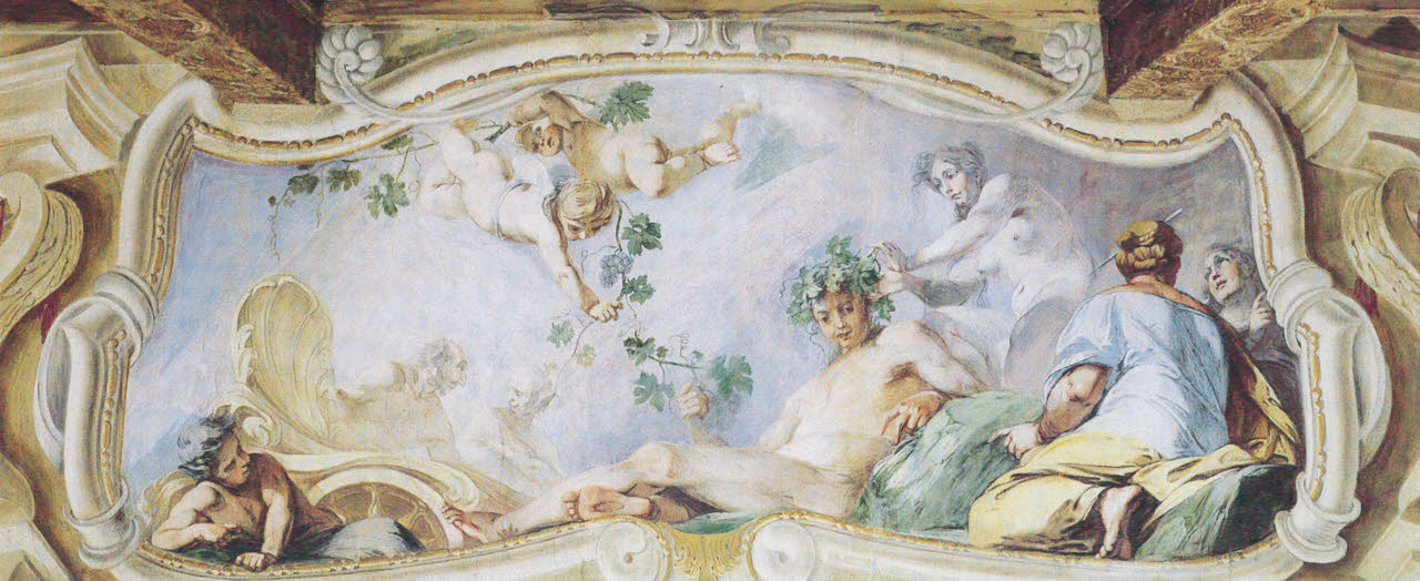 Incoronazione di Bacco, Incoronazione di Bacco (dipinto) di Donelli, Carlo, detto il Vimercati - barocchetto lombardo (inizio sec. XVIII)