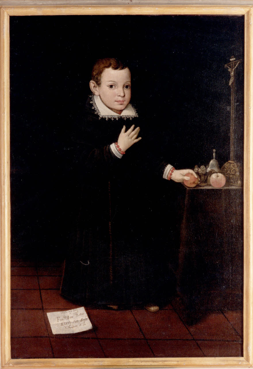 Ritratto di Francesco Maria Trotti I, ritratto di bambino (dipinto) di Anonimo (sec. XVII)