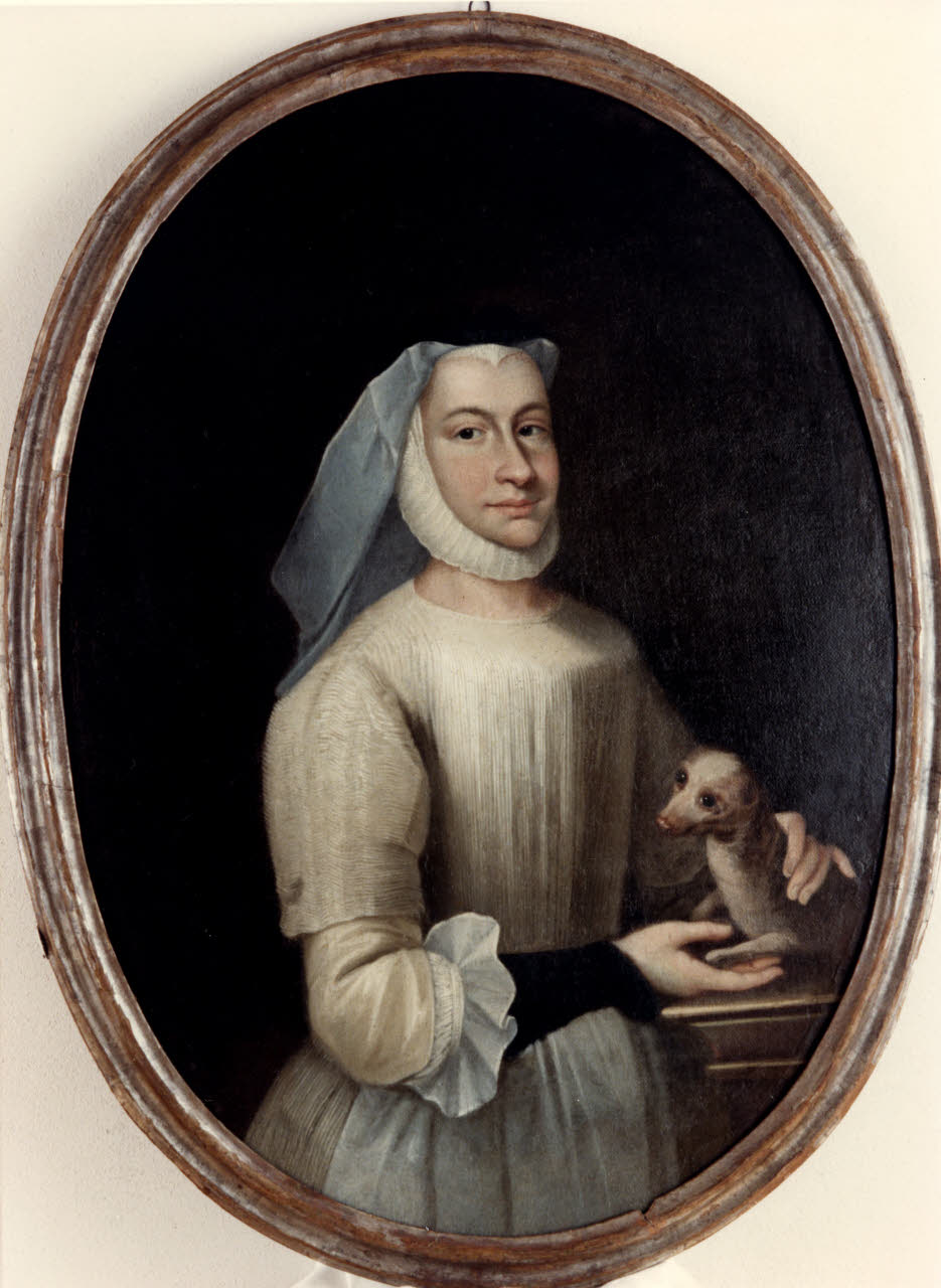 Ritratto di monaca di famiglia, Ritratto di donna (dipinto) di Anonimo (sec. XVIII)