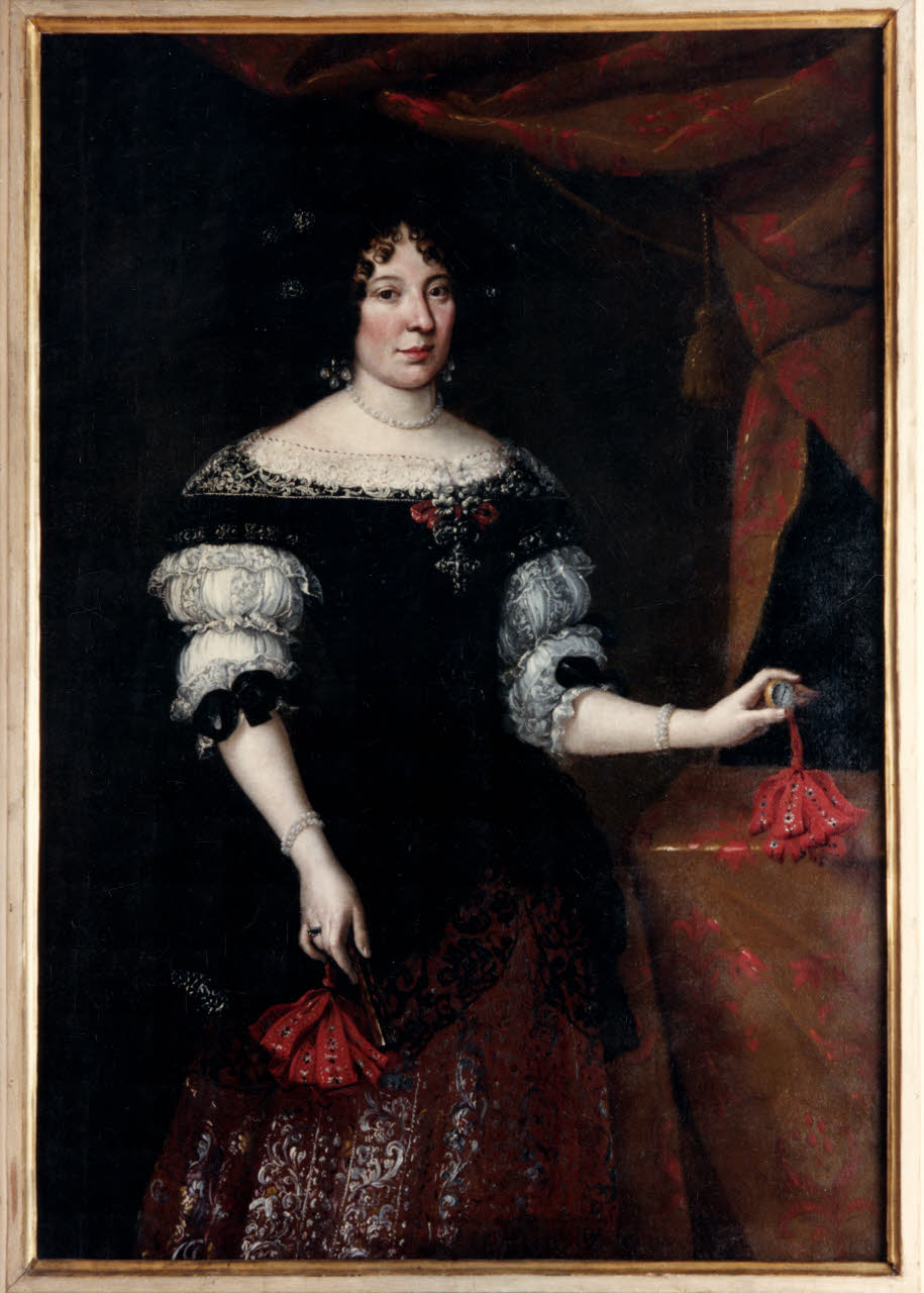 Ritratto di gentildonna in nero, Ritratto di donna (dipinto) di Anonimo (prima metà sec. XVII)