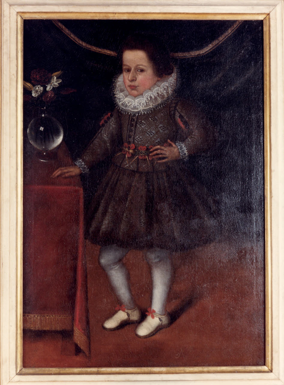 Ritratto di bambino, ritratto di bambino (dipinto) di Anonimo (sec. XVII)