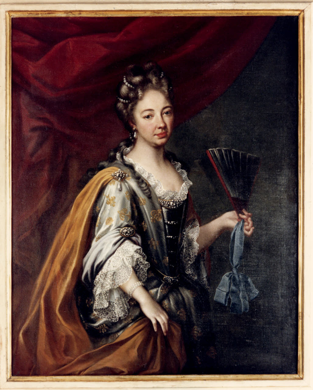 Ritratto della contessa Teresa Rainoldi Secco Borella, Ritratto di donna (dipinto) di Anonimo (prima metà sec. XVIII)