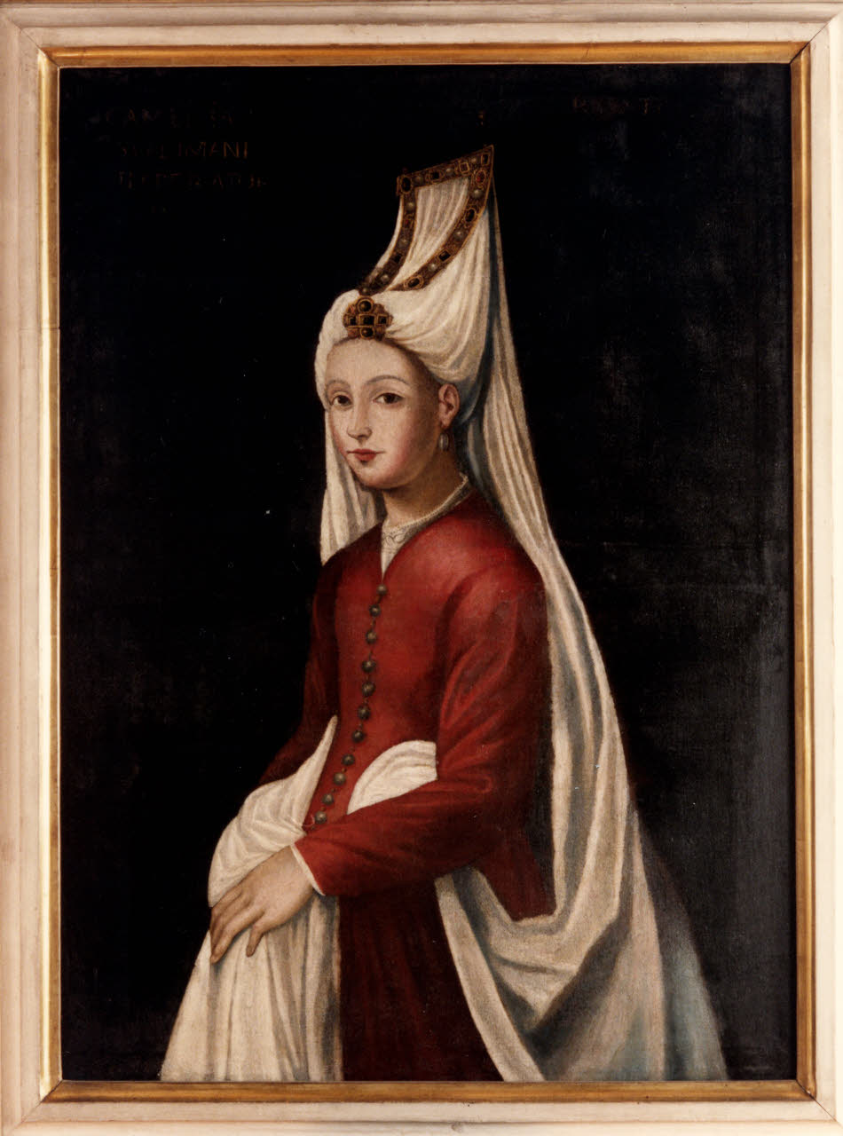 Ritratto di Cameria, figlia dell'imperatore Solimano, Ritratto di donna (dipinto) di Anonimo (sec. XVII)