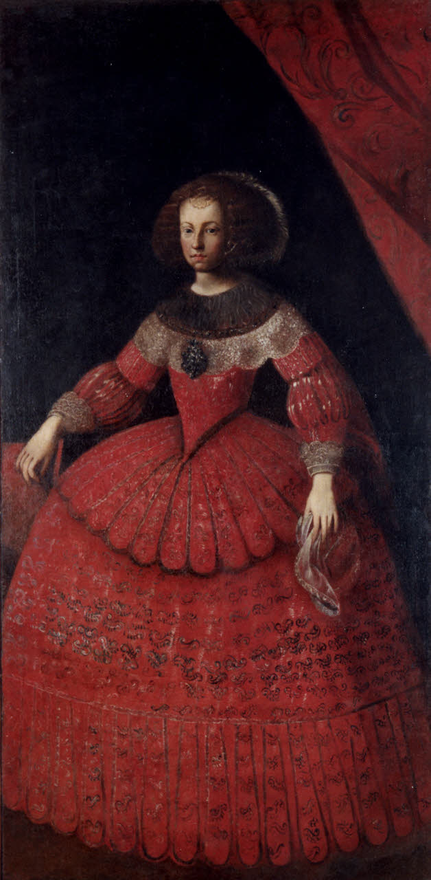 Ritratto di Marianna d'Austria, Ritratto di donna (dipinto) di Anonimo (sec. XVII)