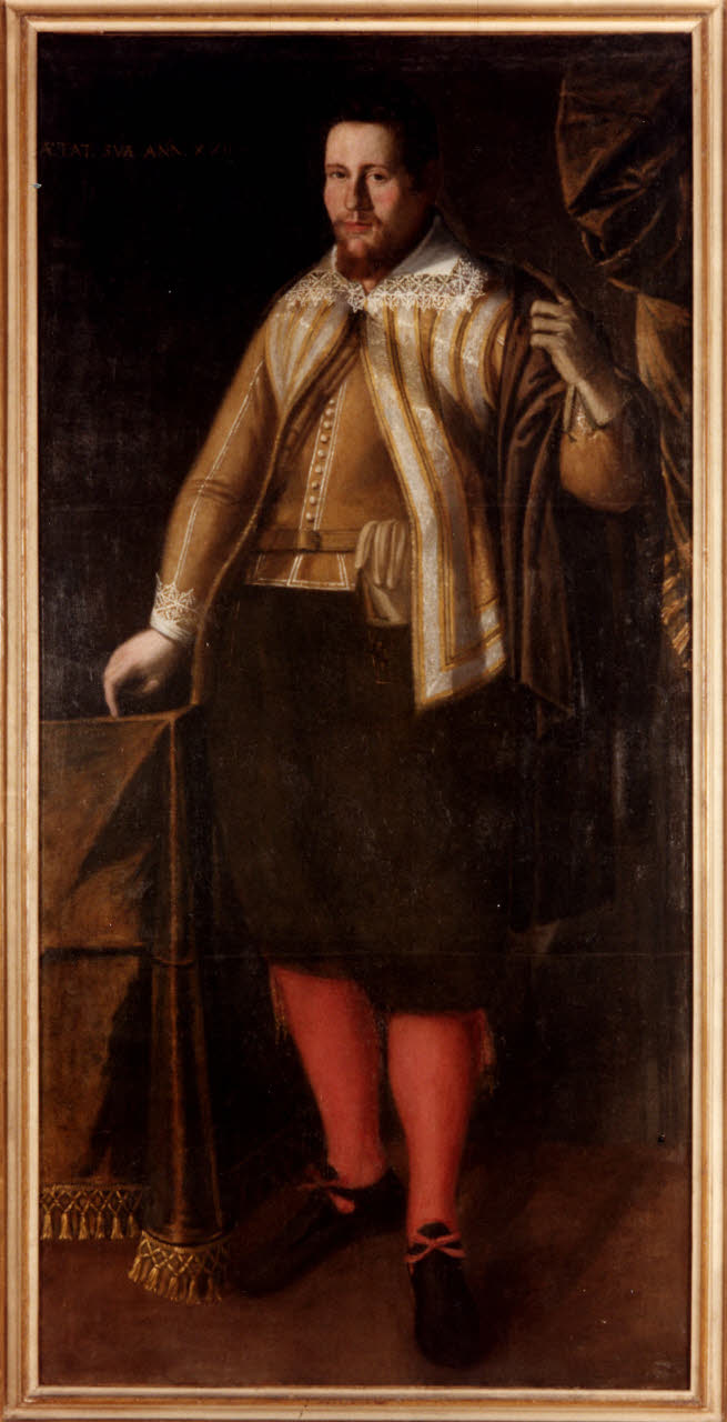 Ritratto di giovane nobiluomo, Ritratto d'uomo (dipinto) di Anonimo (sec. XVII)