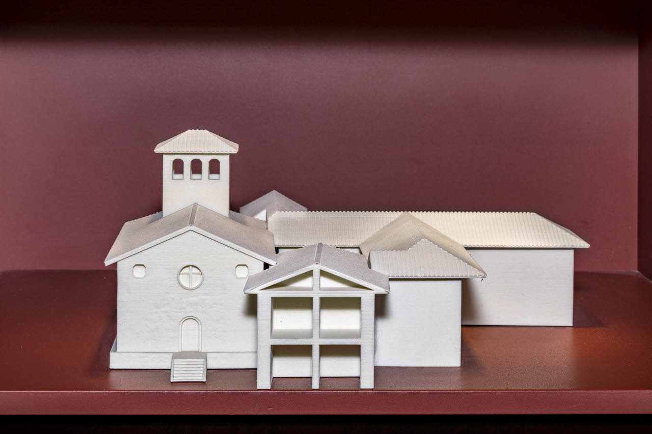 Modello del monastero di Camuzzago, Modello del monastero di Camuzzago (modello) di Studio Caliari; Protoservice srl (sec. XXI)