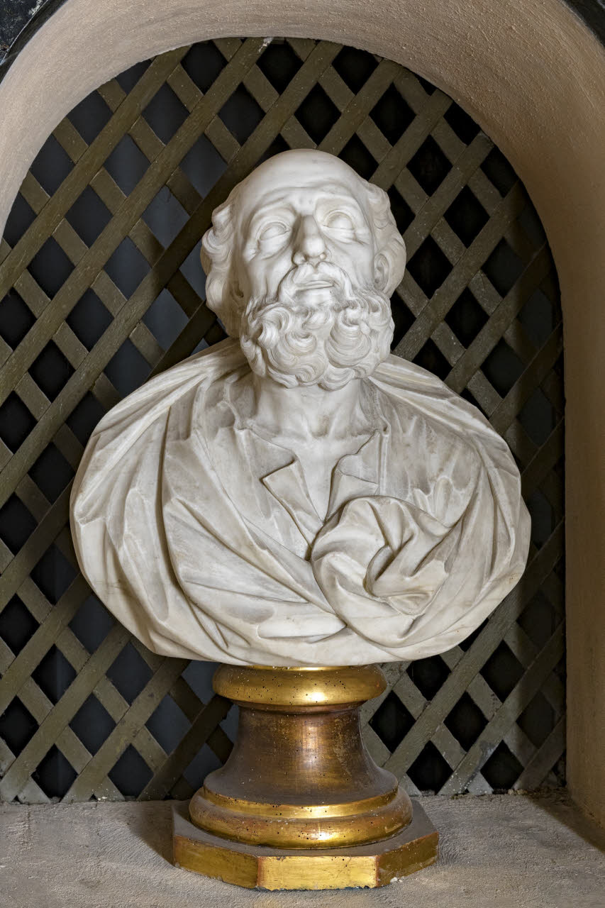 Busto di san Pietro, Busto di san Pietro (statua) di Anonimo (sec. XIX)