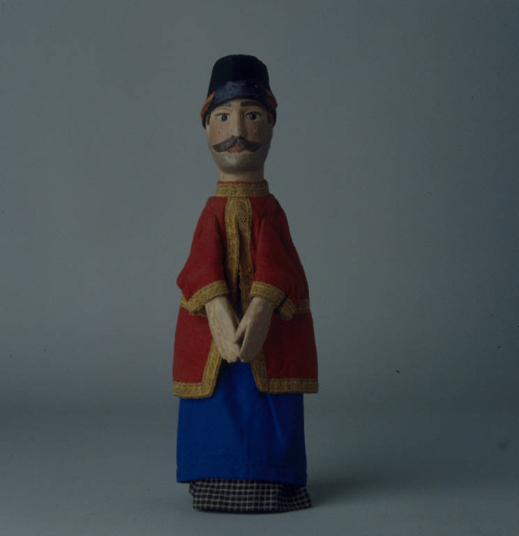 UFFICIALE (burattino) - ambito emiliano (fine sec. XIX)