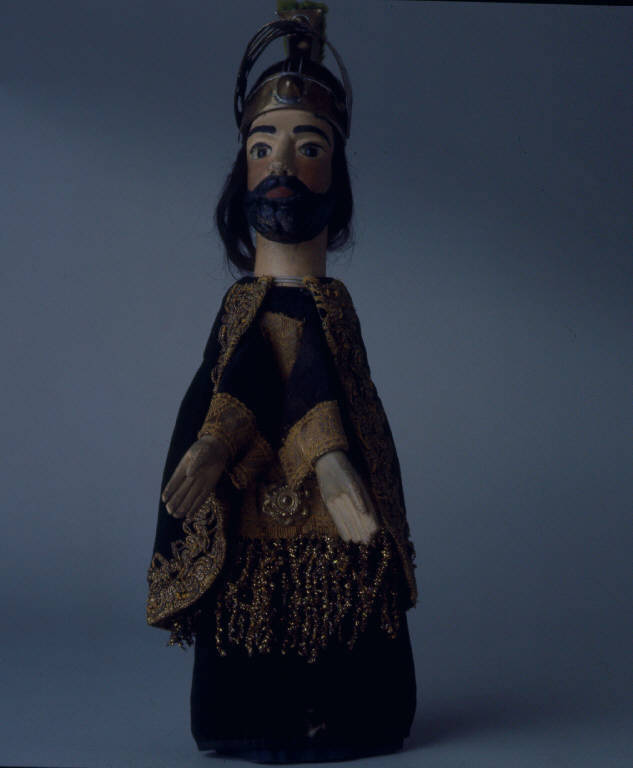 SOLDATO SPAGNOLO (burattino) - ambito emiliano (fine sec. XIX)