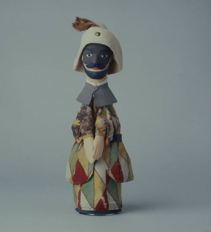ARLECCHINO (burattino) - ambito emiliano (fine sec. XIX)