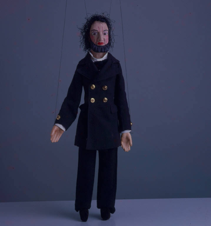 ABRAMO LINCOLN (marionetta) - ambito Italia centro-settentrionale (fine sec. XIX)