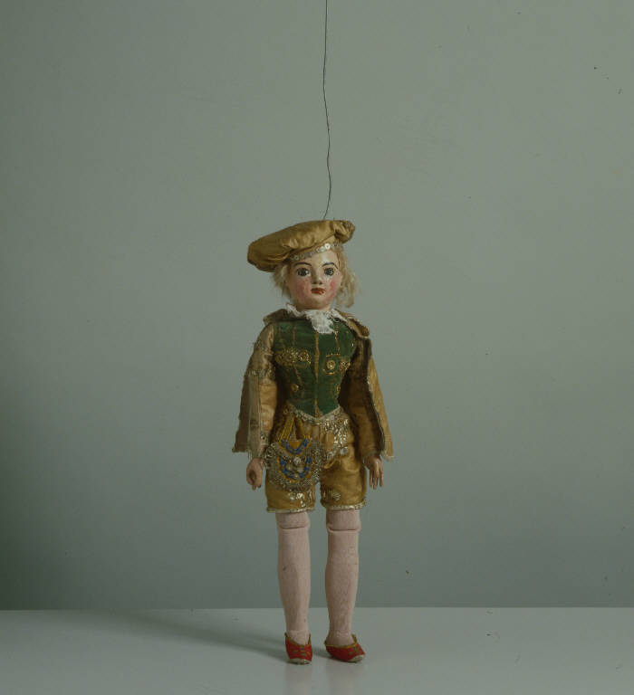 INFANTE DI SPAGNA (marionetta) - ambito Italia centro-settentrionale (seconda metà sec. XIX)