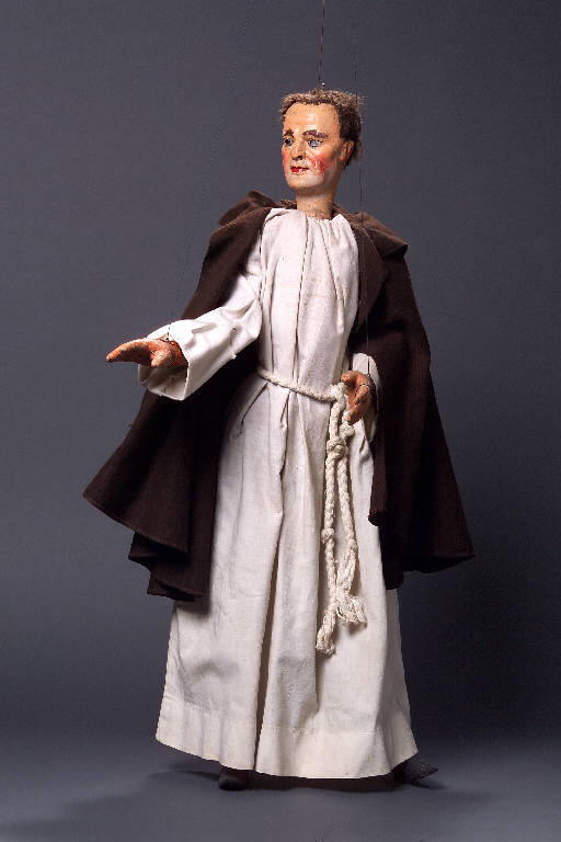 FRATE PEREZ DI MORCENA (marionetta) - ambito Italia centro-settentrionale (seconda metà sec. XIX)