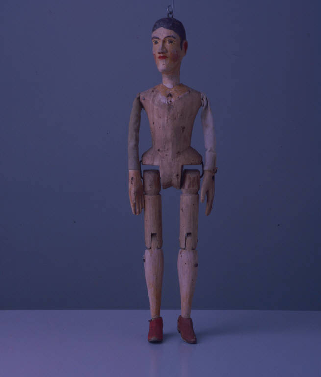 FIGURA MASCHILE (marionetta) - ambito Italia centro-settentrionale (seconda metà sec. XIX)