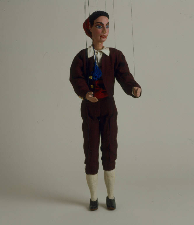 COMPARE TURIDDU (marionetta) - ambito Italia centro-settentrionale (fine sec. XIX)