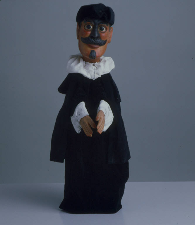 DOTTOR BALANZONE (burattino) - ambito emiliano (fine sec. XIX)