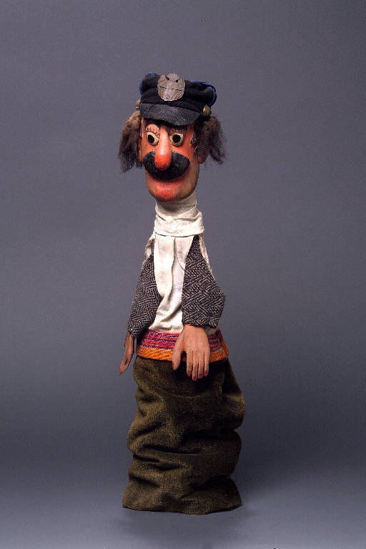 GUARDIA COMUNALE (burattino) - ambito emiliano (fine/inizio secc. XIX/ XX)