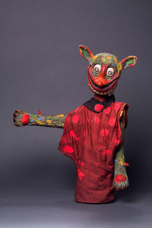 MOSTRO (burattino) - ambito emiliano (fine/inizio secc. XIX/ XX)