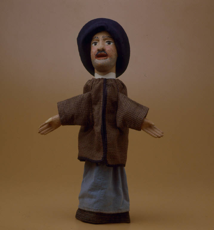 POPOLANO (burattino) - ambito emiliano (fine sec. XIX)