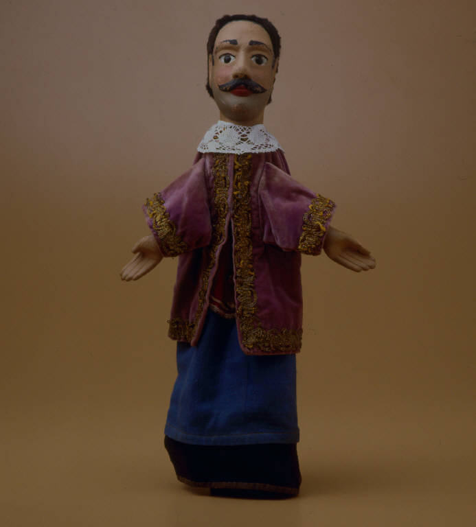 NOBILE SPAGNOLO (burattino) - ambito emiliano (fine sec. XIX)