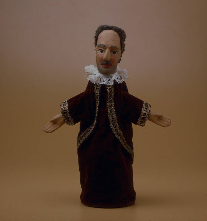 NOBILE SPAGNOLO (burattino) - ambito emiliano (fine sec. XIX)