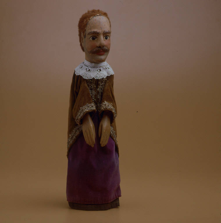 NOBILE SPAGNOLO (burattino) - ambito emiliano (fine sec. XIX)