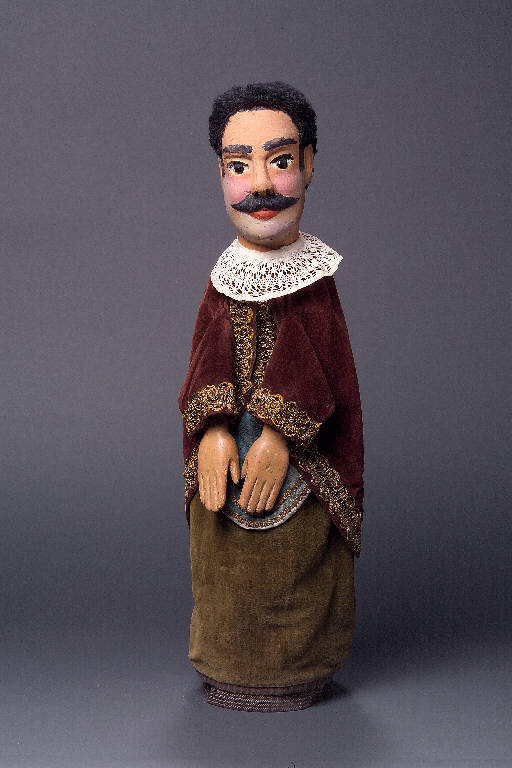 NOBILE SPAGNOLO (burattino) - ambito emiliano (fine sec. XIX)