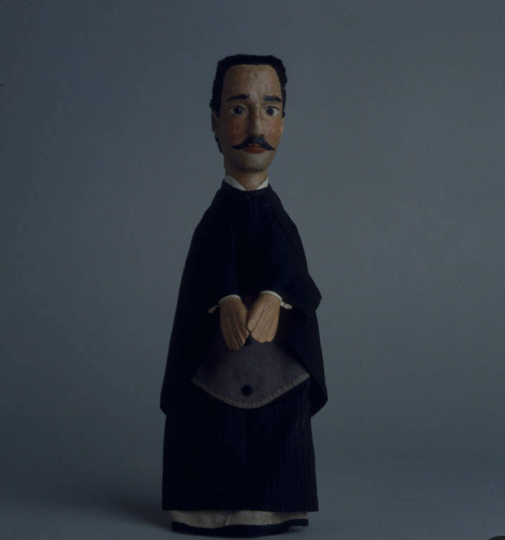 BORGHESE (burattino) - ambito emiliano (fine sec. XIX)