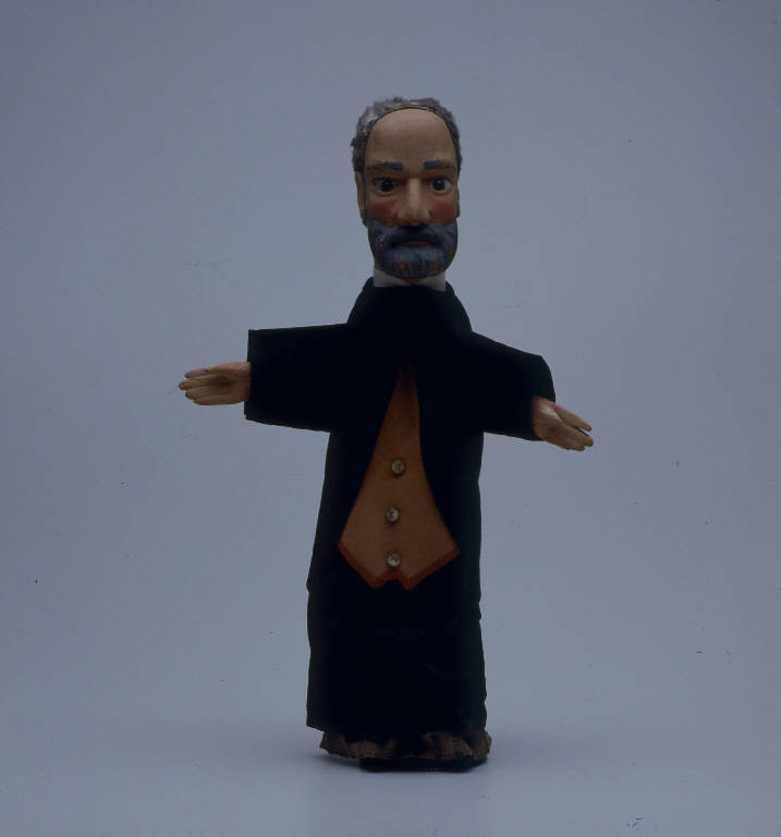 BORGHESE (burattino) - ambito emiliano (fine sec. XIX)