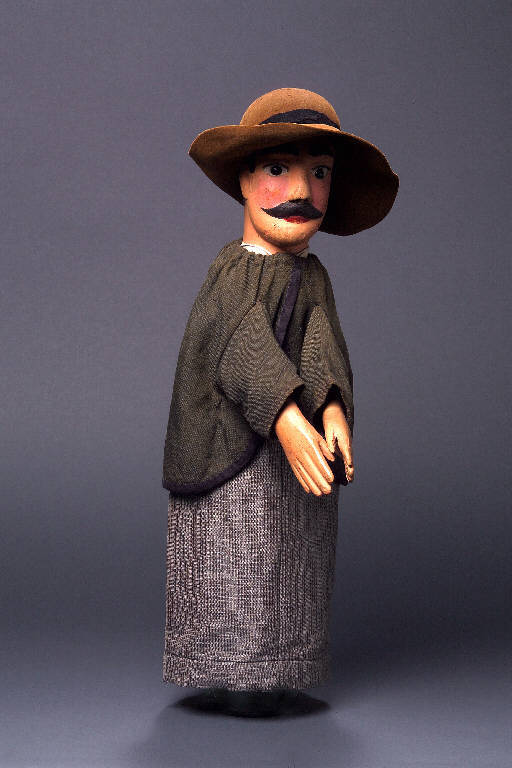 POPOLANO (burattino) - ambito emiliano (fine sec. XIX)