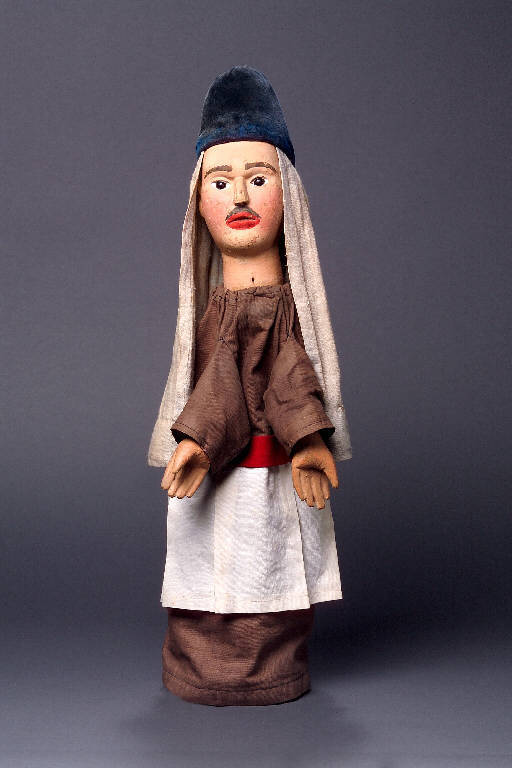 SOLDATO DI TEBE (burattino) - ambito emiliano (fine sec. XIX)