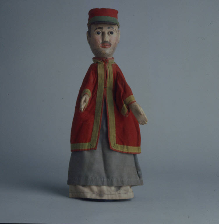 SOLDATO (burattino) - ambito emiliano (fine sec. XIX)