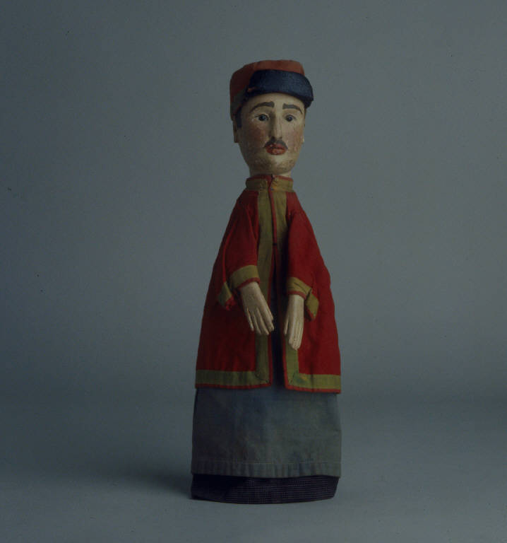 SOLDATO (burattino) - ambito emiliano (fine sec. XIX)