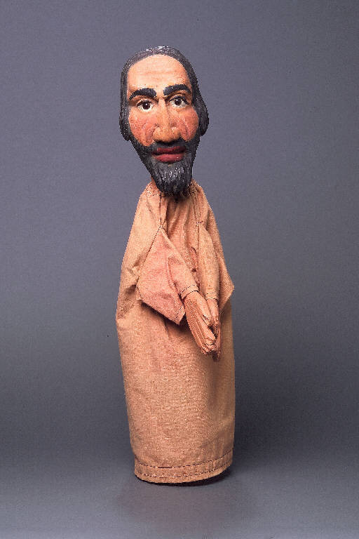 MINISTRO INFERNALE (burattino) - ambito emiliano (fine sec. XIX)