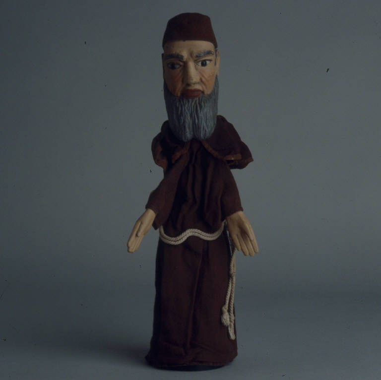 FRATE PRIORE (burattino) - ambito emiliano (fine sec. XIX)