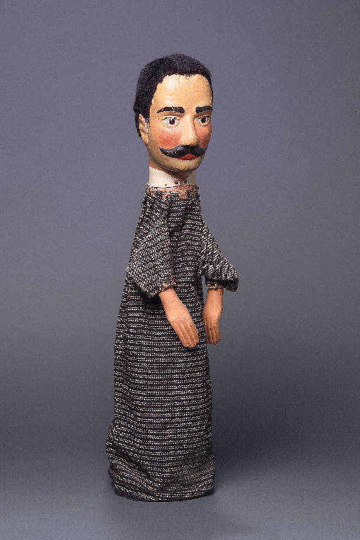 GENERICO MASCHILE (GUGLIELMO LARIVE) (burattino) - ambito emiliano (fine sec. XIX)