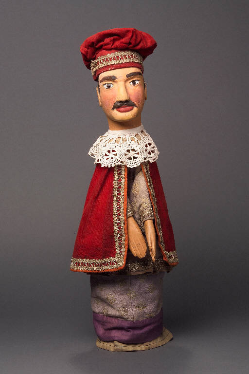 NOBILE SPAGNOLO (burattino) - ambito emiliano (fine sec. XIX)