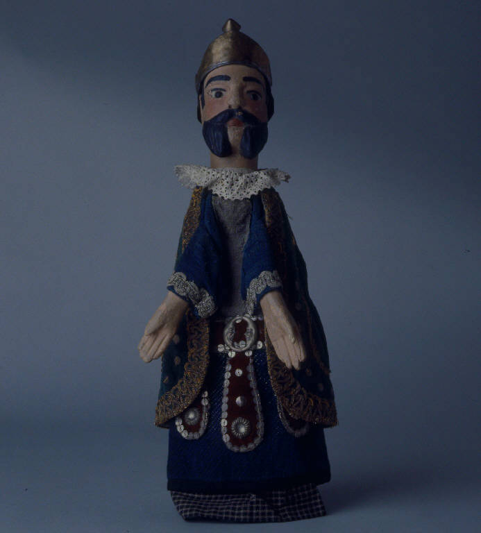 SOLDATO SPAGNOLO (burattino) - ambito emiliano (fine sec. XIX)