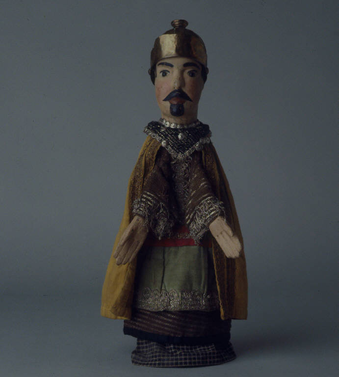 SOLDATO SPAGNOLO (burattino) - ambito emiliano (fine sec. XIX)