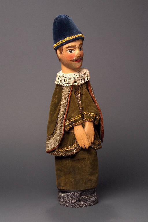 SOLDATO SPAGNOLO (burattino) - ambito emiliano (fine sec. XIX)