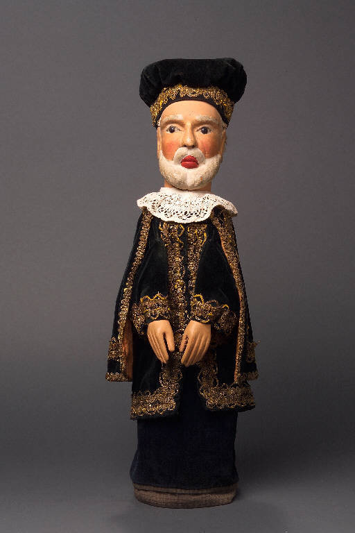 NOBILE SPAGNOLO (burattino) - ambito emiliano (fine sec. XIX)