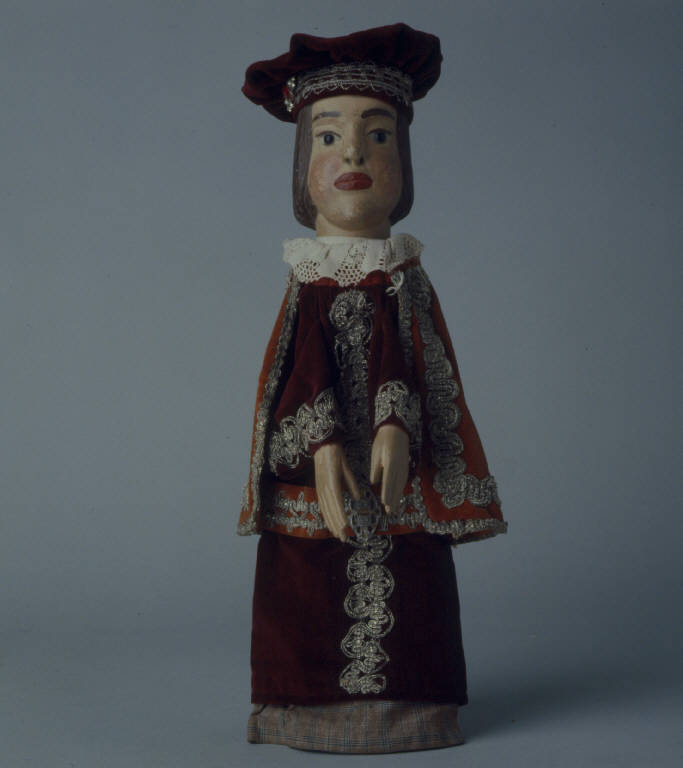 NOBILE SPAGNOLO (burattino) - ambito emiliano (fine sec. XIX)