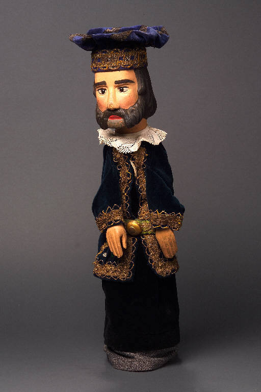 NOBILE SPAGNOLO (burattino) - ambito emiliano (fine sec. XIX)