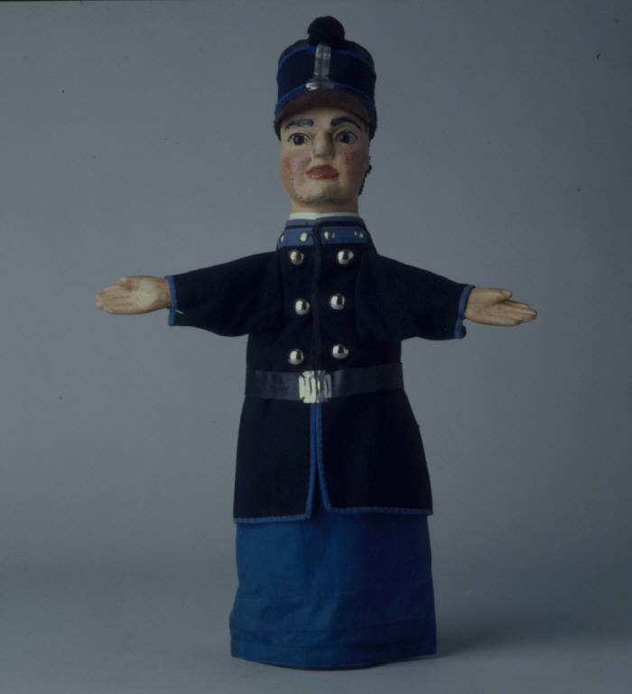 GENDARME (burattino) - ambito emiliano (fine sec. XIX)