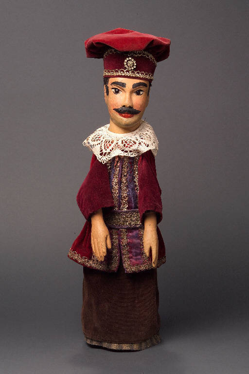 NOBILE SPAGNOLO (burattino) - ambito emiliano (fine sec. XIX)